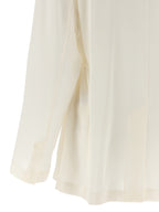 Beige Silk Blazer