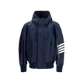 Black Cotton Shell Jacket