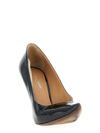 Black Calfskin High Heel Pumps