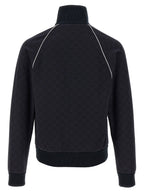 Blue Polyamide Sweatshirt