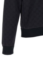 Blue Polyamide Sweatshirt