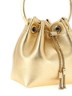 Gold Lamb Leather Handbag