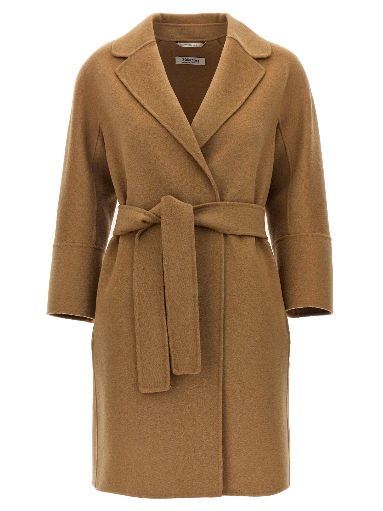 Beige Wool Coat