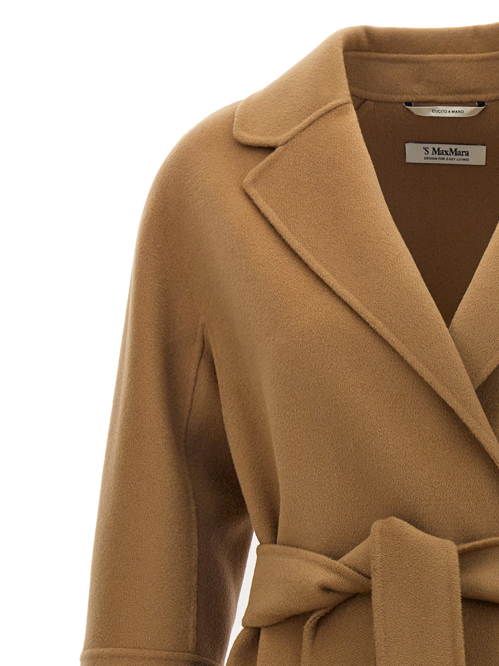 Beige Wool Coat