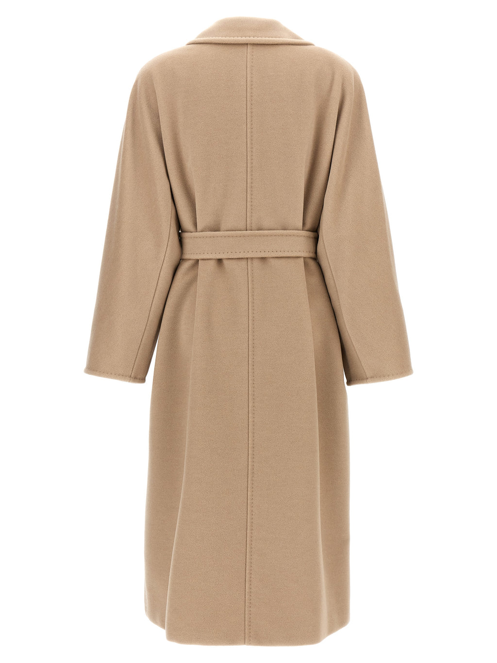 Beige Virgin Wool Coat