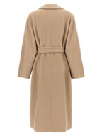 Beige Virgin Wool Coat