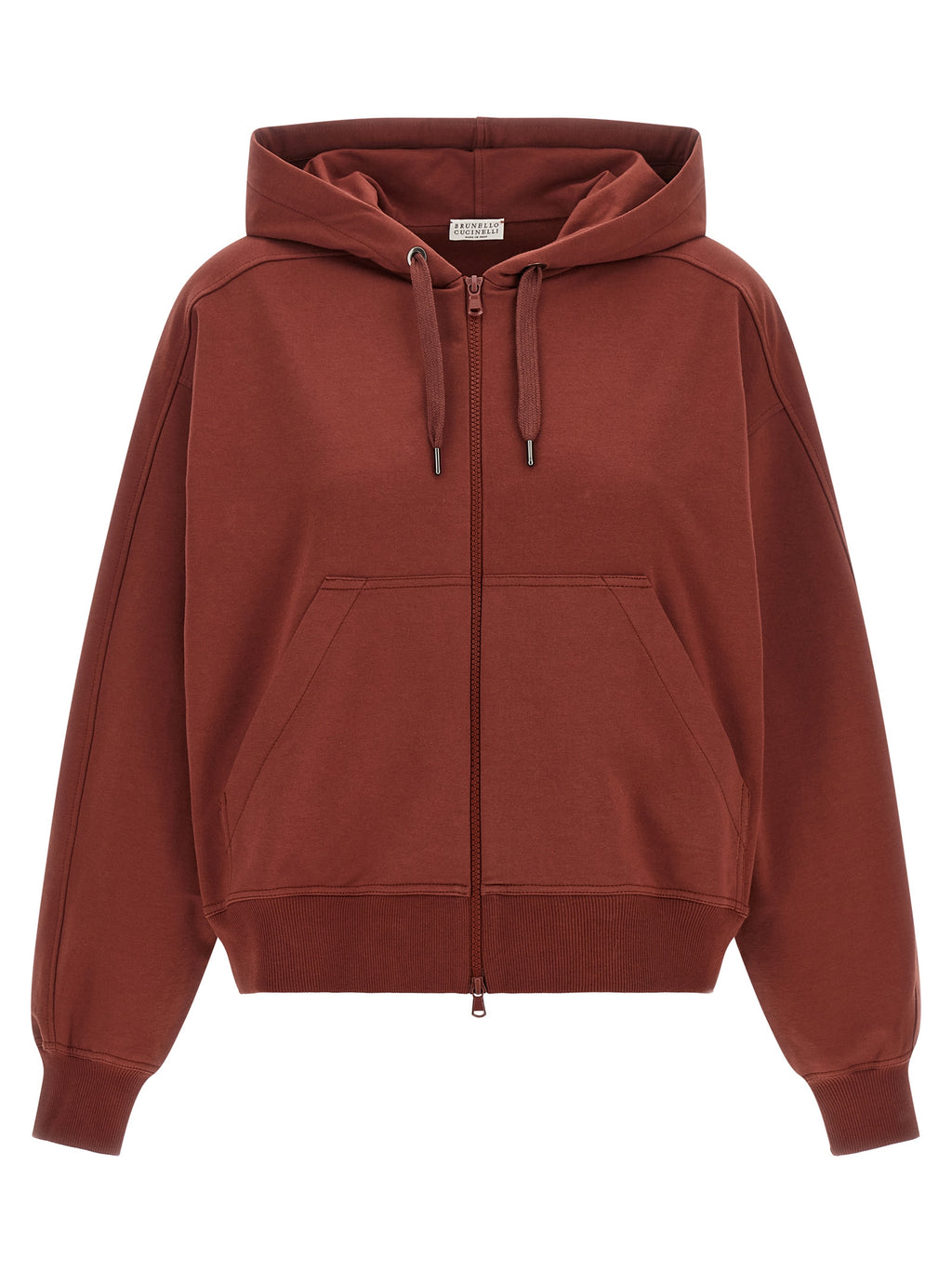 Bordeaux Cotton Sweatshirt