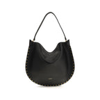 Black Calf Leather Bos Taurus Shoulder Bag