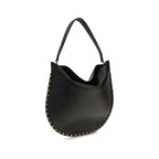 Black Calf Leather Bos Taurus Shoulder Bag