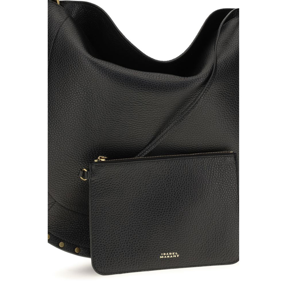 Black Calf Leather Bos Taurus Shoulder Bag