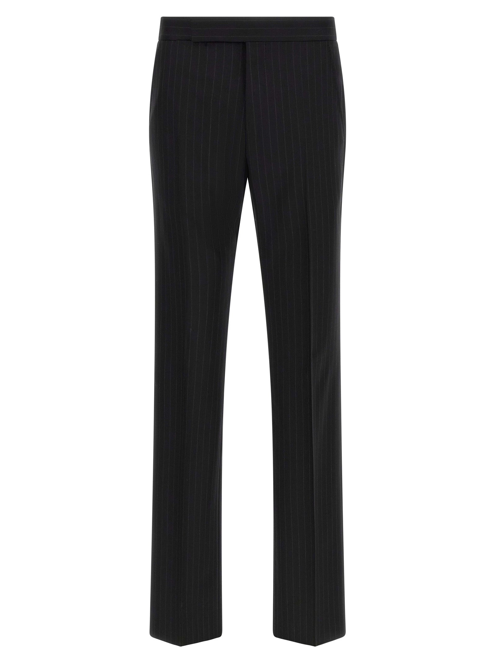 Black Wool Two-Piece Suit