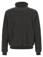 Brown Wool Bomber