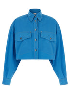 Blue Cotton Blouse
