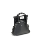 Black Calf Leather Bos Taurus Handbag
