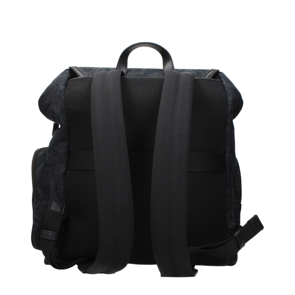 Black Fabric Backpack