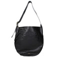 Black Leather Crossbody Bag