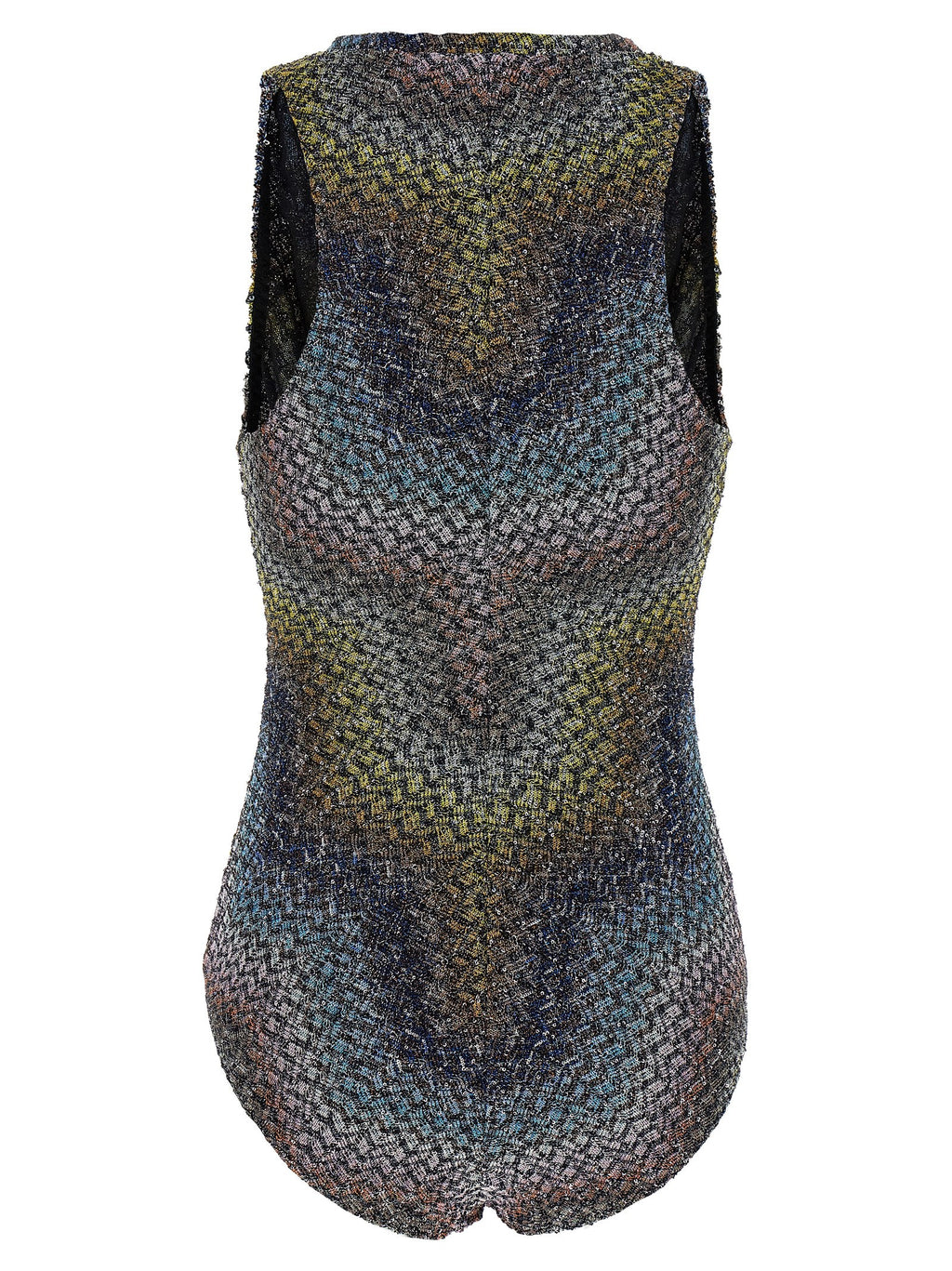Multicolor Viscose One-Piece Swimsuit