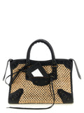 Beige Polyamide Handbag