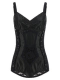 Black Polyamide Bodysuit