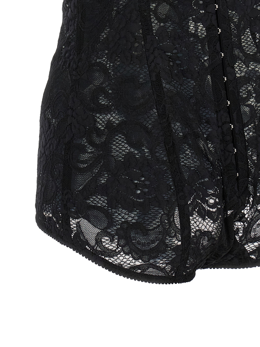 Black Polyamide Bodysuit