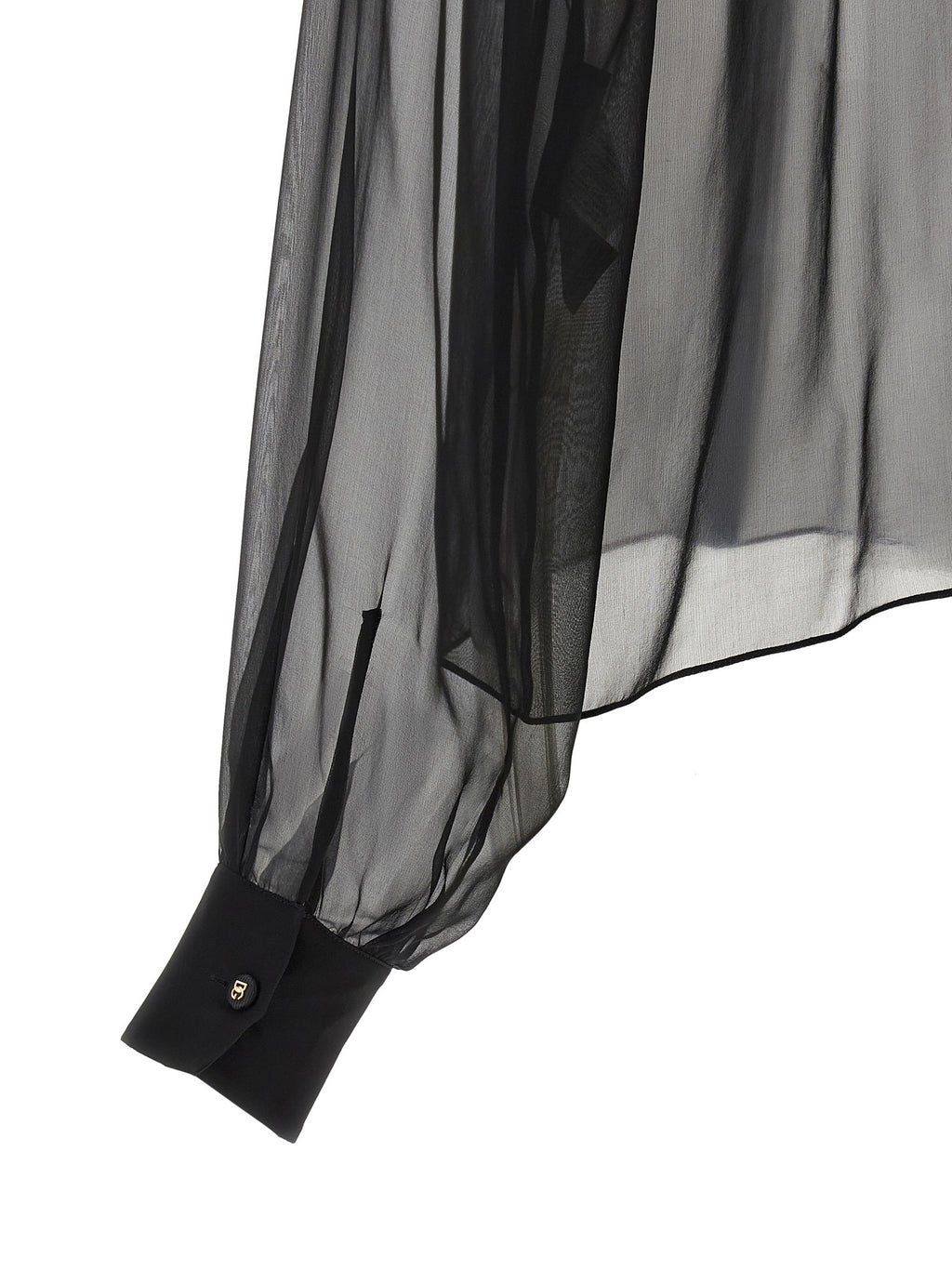 Black Silk Blouse