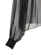 Black Silk Blouse