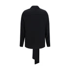 Black Silk Blouse