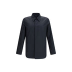 Black Polyamide Full-Length Jacket
