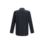 Black Polyamide Full-Length Jacket