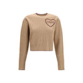Beige Wool Oves Aries Sweatshirt