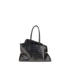 Black Calf Leather Bos Taurus Shoulder Bag