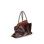 Bordeaux Calf Leather Bos Taurus Shoulder Bag