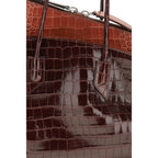 Bordeaux Calf Leather Bos Taurus Shoulder Bag