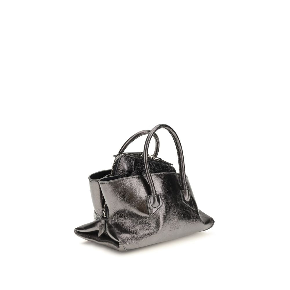 Gray Calf Leather Bos Taurus Handbag