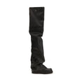 Black Polyurethane Over The Knee