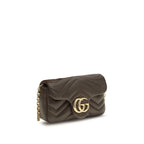 Brown Calf Leather Bos Taurus Shoulder Bag