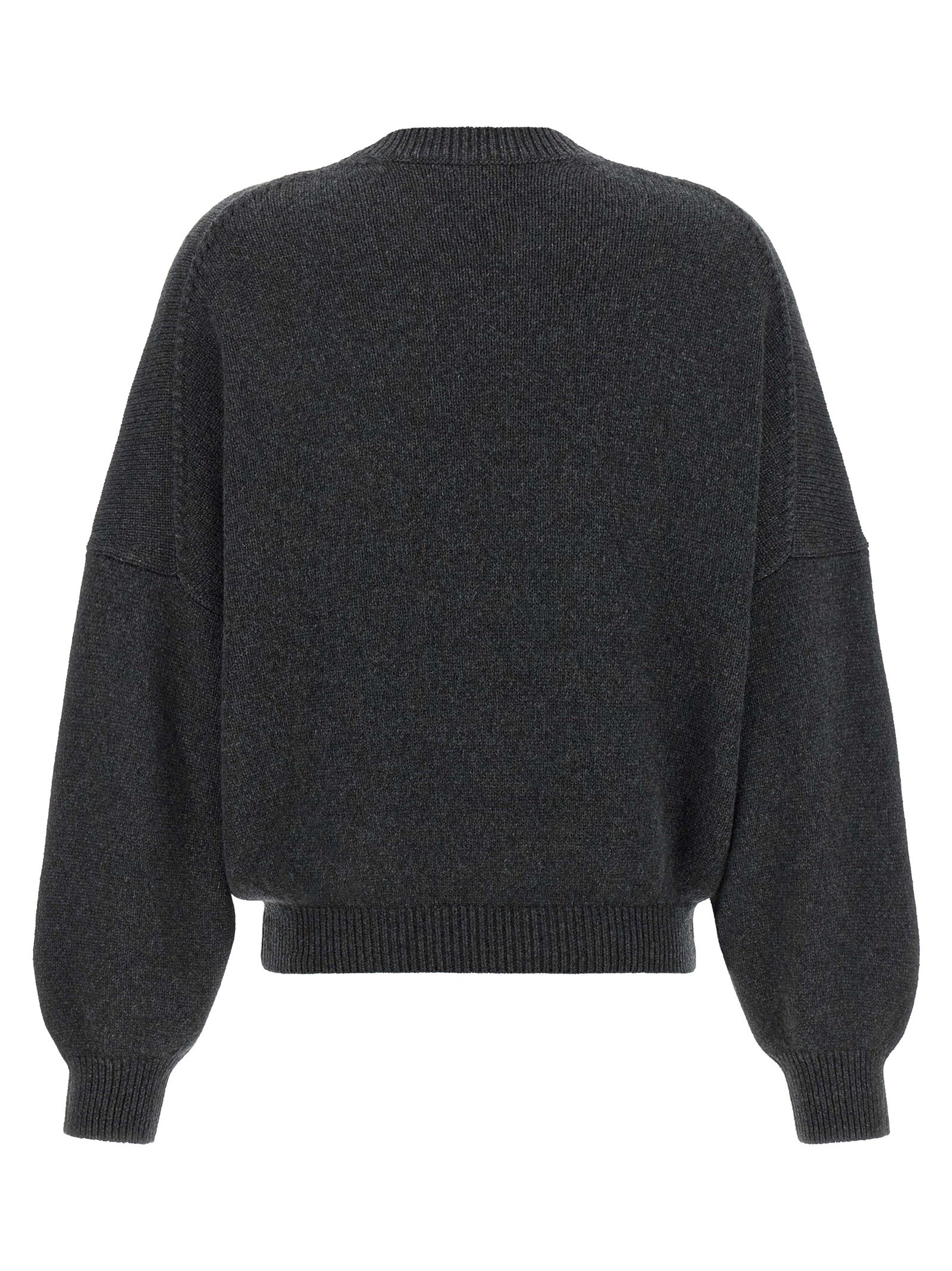 Gray Cashmere Cardigan