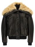 Black Lamb Leather Leather Jacket