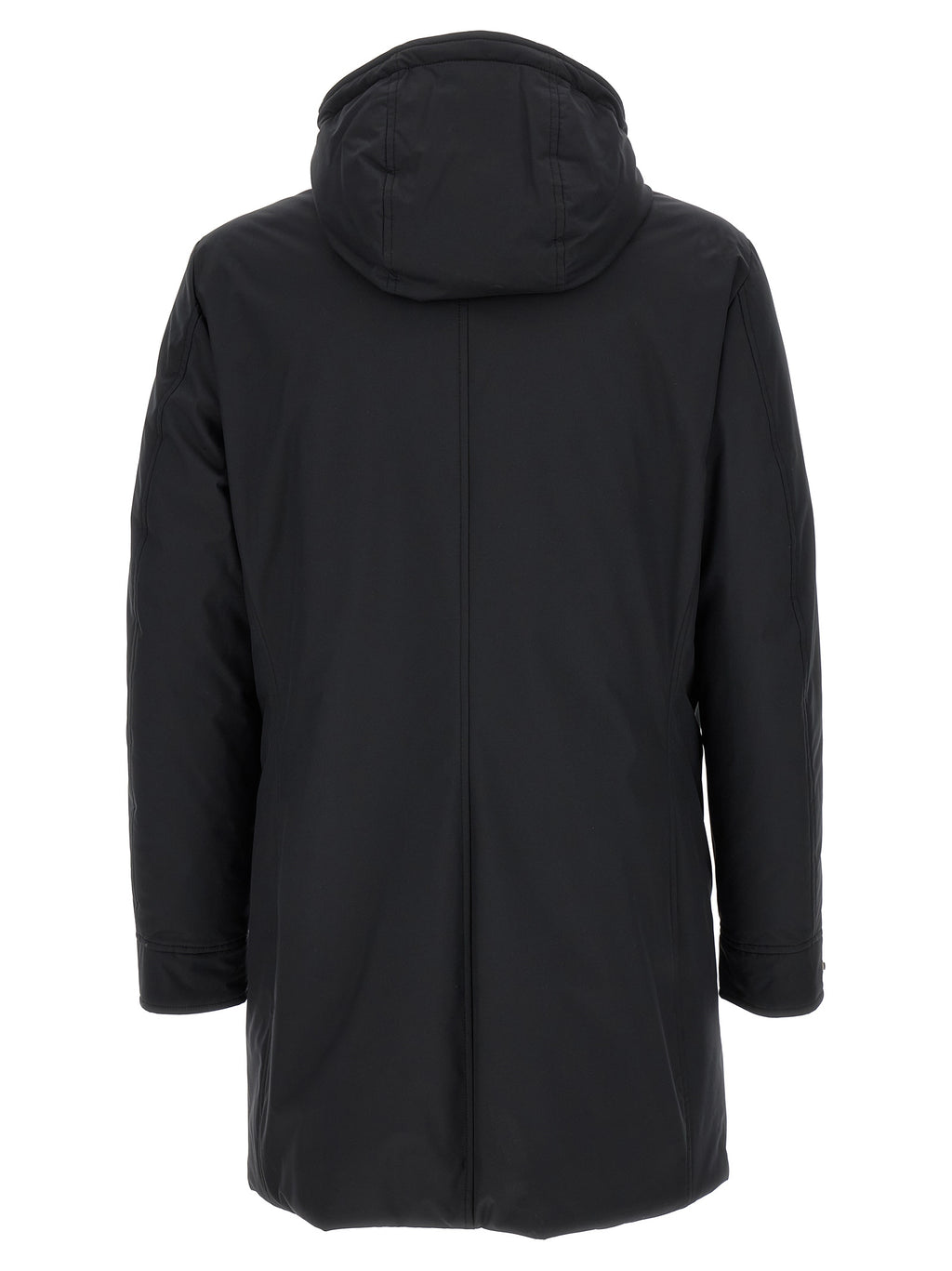 Blue Wool Parka