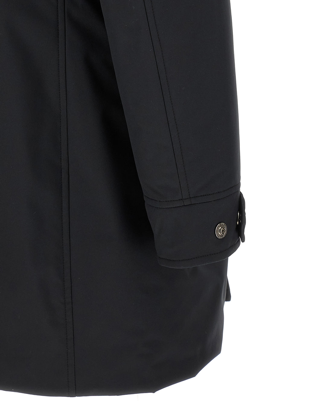 Blue Wool Parka
