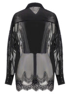 Black Silk Blouse