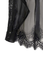 Black Silk Blouse