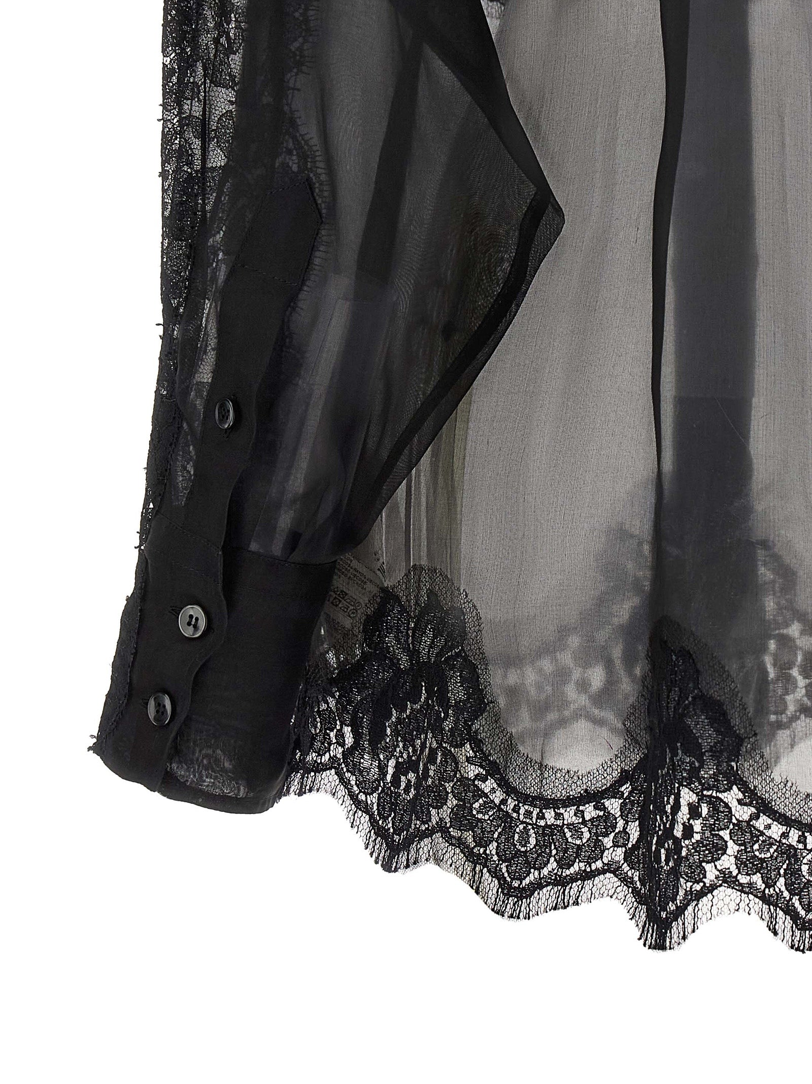 Black Silk Blouse