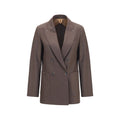 Brown Cashmere Blazer