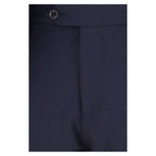 Blue Wool Oves Aries Two-Piece Suit