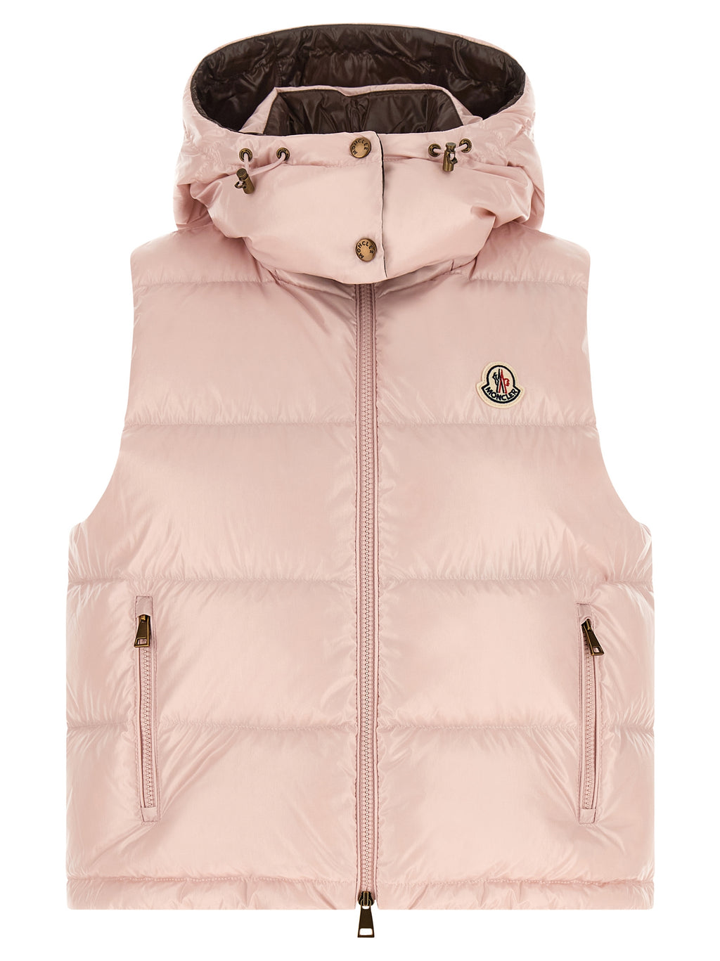 Multicolor Polyamide Sleeveless Jacket