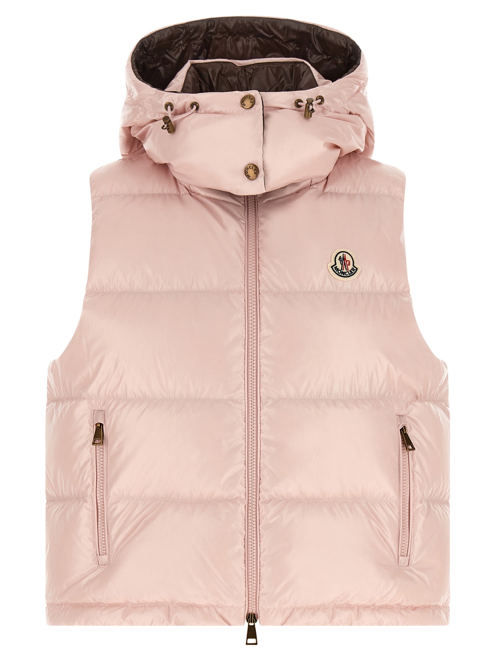 Multicolor Polyamide Sleeveless Jacket