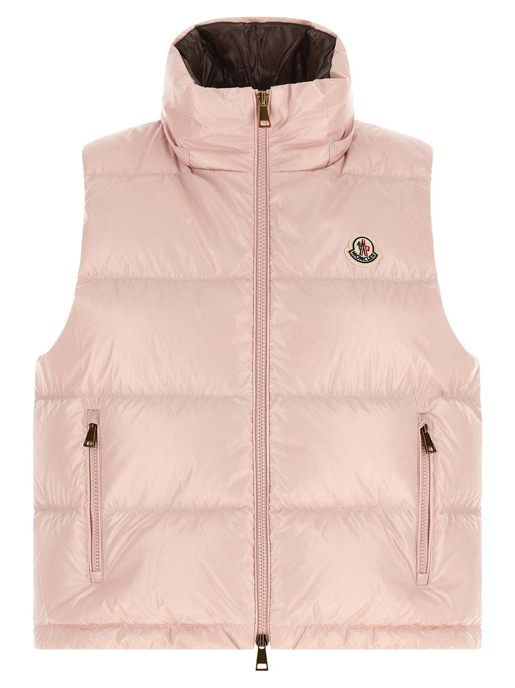 Multicolor Polyamide Sleeveless Jacket