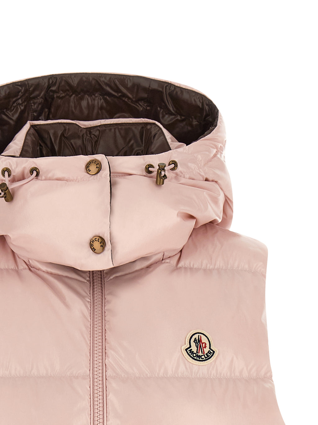 Multicolor Polyamide Sleeveless Jacket