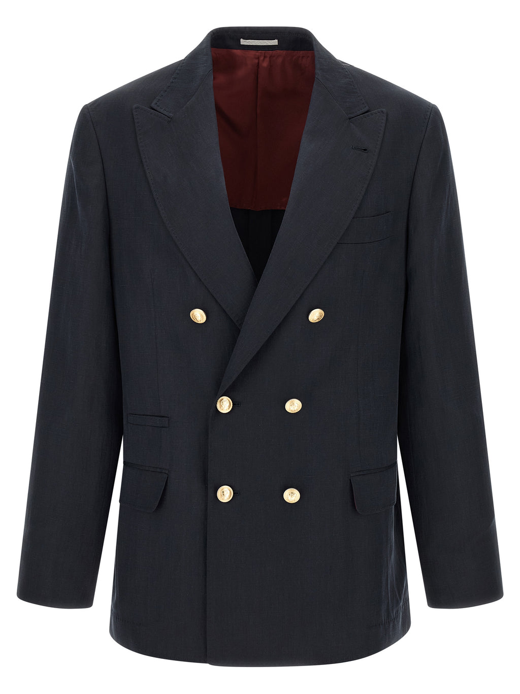 Blue Silk Blazer